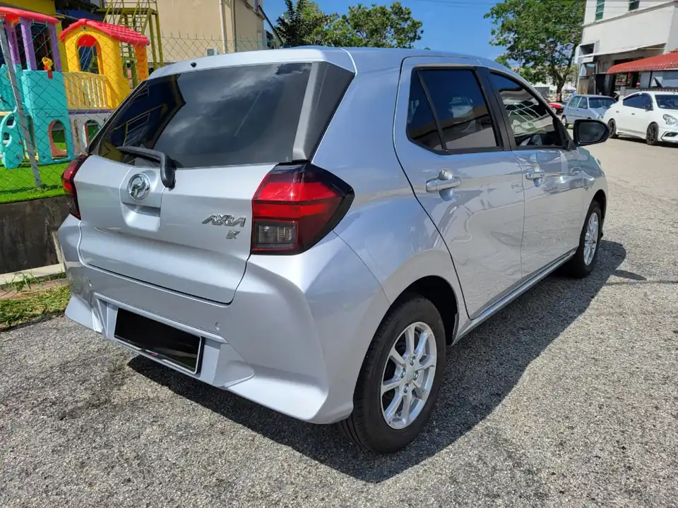 Perodua Axia (New), rear view