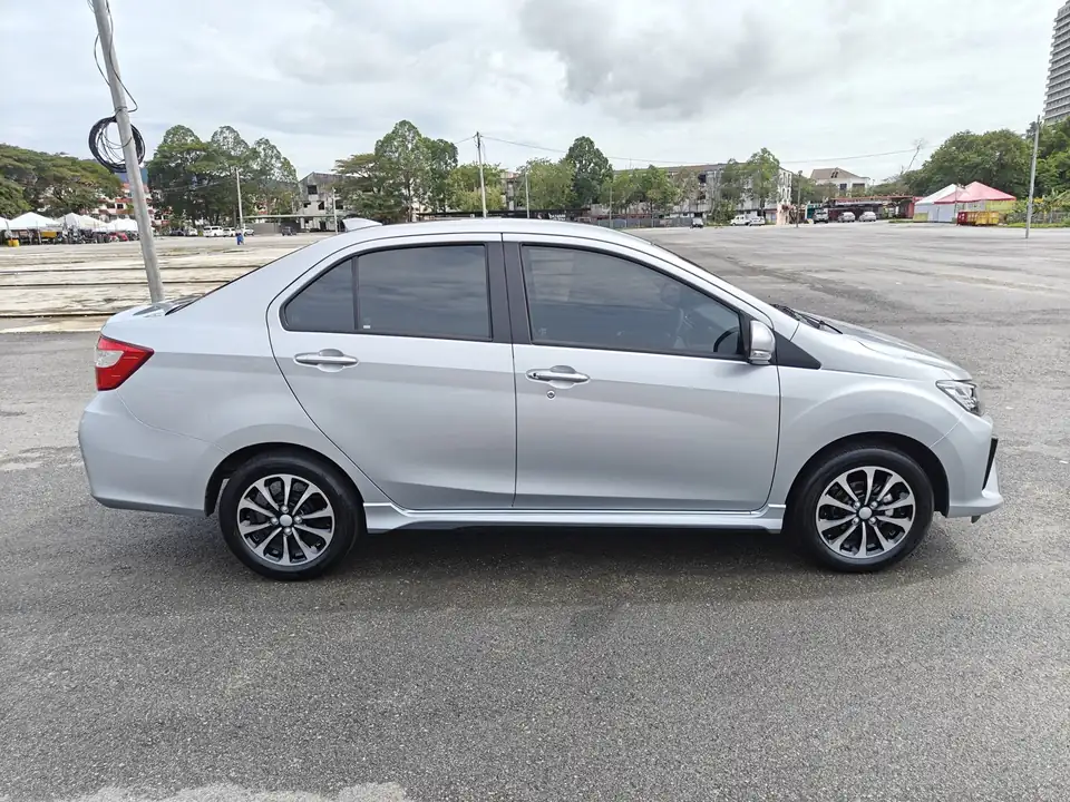 Perodua Bezza, side view
